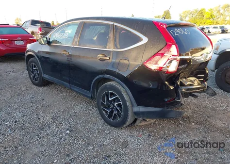 2016 Honda Cr-V Se из США, поврежденный, VIN 5J6RM4H47GL129060